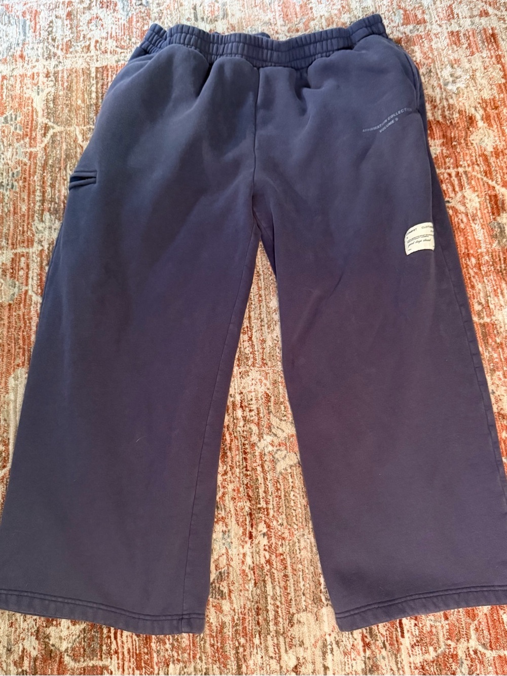 Men's Comfrt Blue Sweatpants